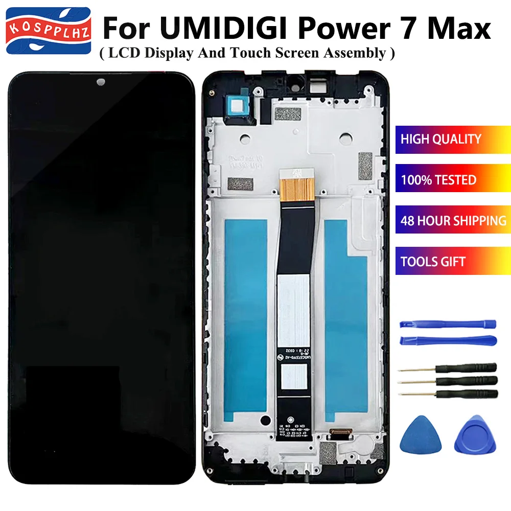 

6.7" For UMIDIGI Power 7 Max LCD Display + Touch Screen Assembly Replacement For UMIDIGI Power 7 Max LCD
