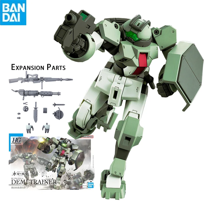 

Bandai Gunpla Hg 1/144 The Witch From Mercury Gundam Demi Trainer Expansion Parts Set Assembled Model Collectible Robot Kits