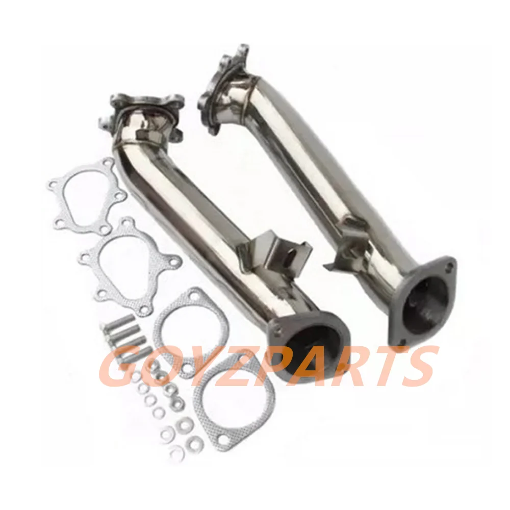 Модификация выхлопной трубы автомобиля с двойным турбонаддувом подходит для Nissan