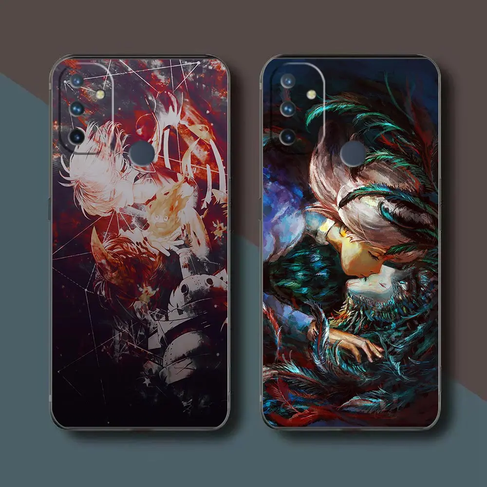 

Anime Howl's Moving Castle Funda Case For Oneplus 9 8 8T 7 7T 6 6T 5 5T NORD N100 N10 2 CE 5G Pro Nokia 3.1 6 7 7.1 Plus Case