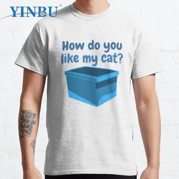 

Как вам нравится мой кот, забавная Мужская футболка Schrodinger s cat с принтом физики, брендовая Высококачественная графическая футболка YINBU