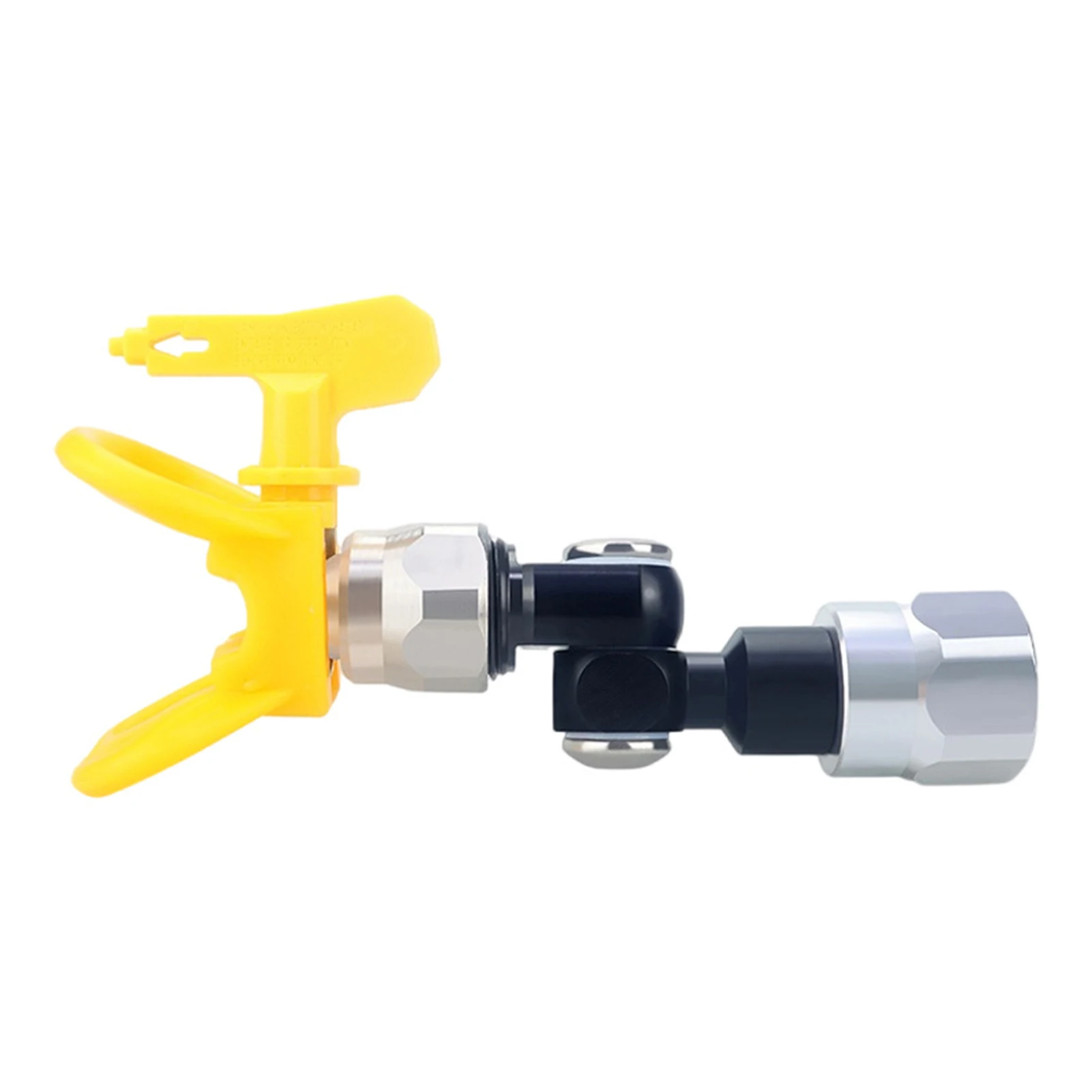 

Adapter With Sealing Gasket Tight Thread Alloy Nozzle Holder Multifunctional Airless Sprayer Easy To Install Universal Joint