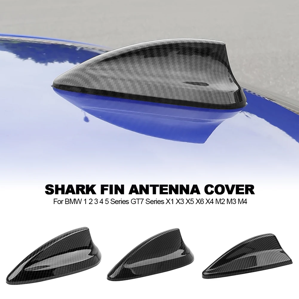 

Real Carbon Fiber Antenna Cover Shark Fin Aerials For BMW E90 E92 F20 F30 F10 F34 G30 G20 F15 F16 F21 F45 G30 G20 X4 X5 X6
