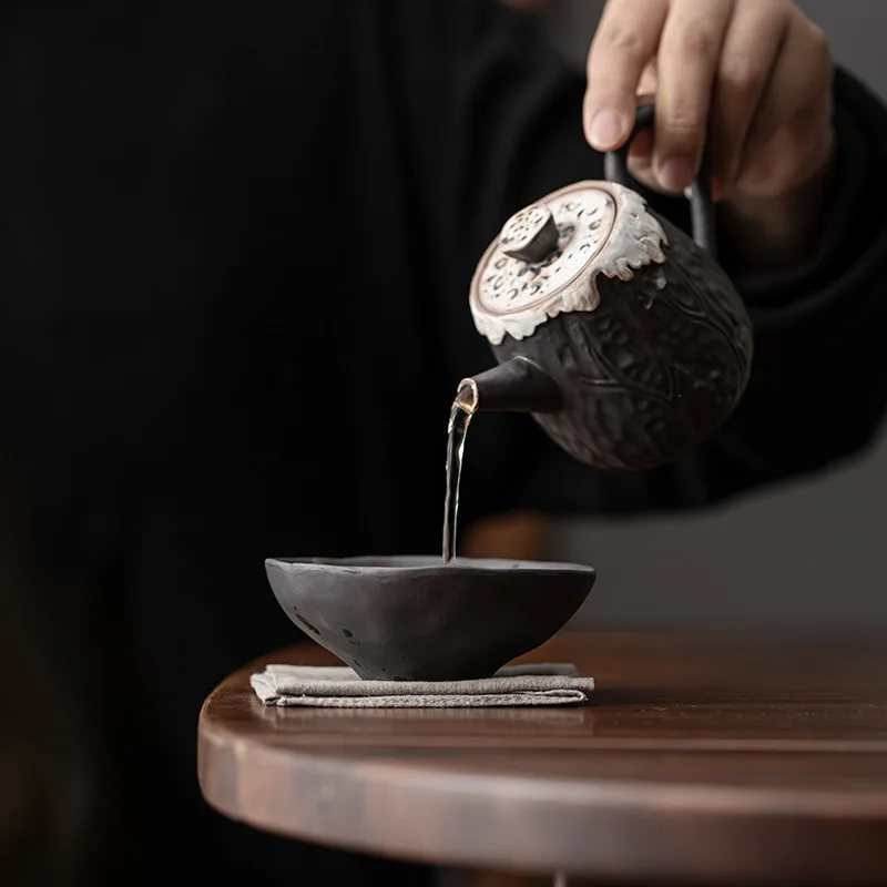 Фото Чашка для чая в японском стиле Wabi-sabi, 90 мл №5