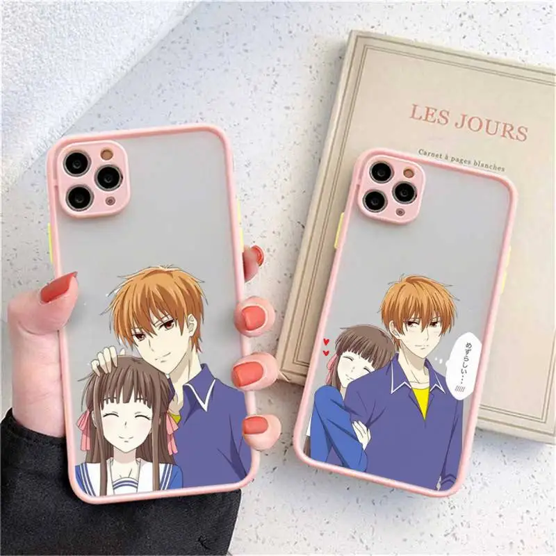 

Fruits Basket Japan anime Phone Case matte transparent For iphone 14 11 12 13 plus mini x xs xr pro max cover