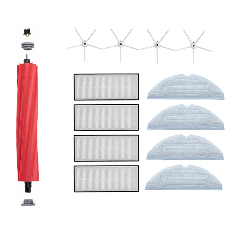 

Replacement Main Brush Mop Cloth Rag Hepa Filter Side Brush For Xiaomi Roborock S7 T7S T7PLUS Vacuum Cleaner Spare Parts