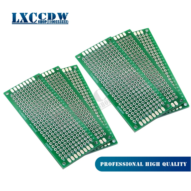 

5pcs 3x7cm 3*7 Double Side Prototype PCB diy Universal Printed Circuit Board