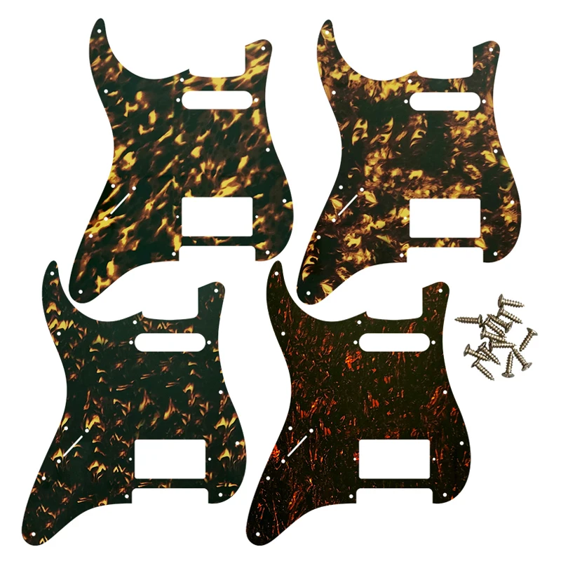 

Custom Guitar Parts -For Left Handed USA\Mexico Fd Strat 11 Holes HS PAF Humbucker Guitar Pickguard Scratch Plate Many Colors