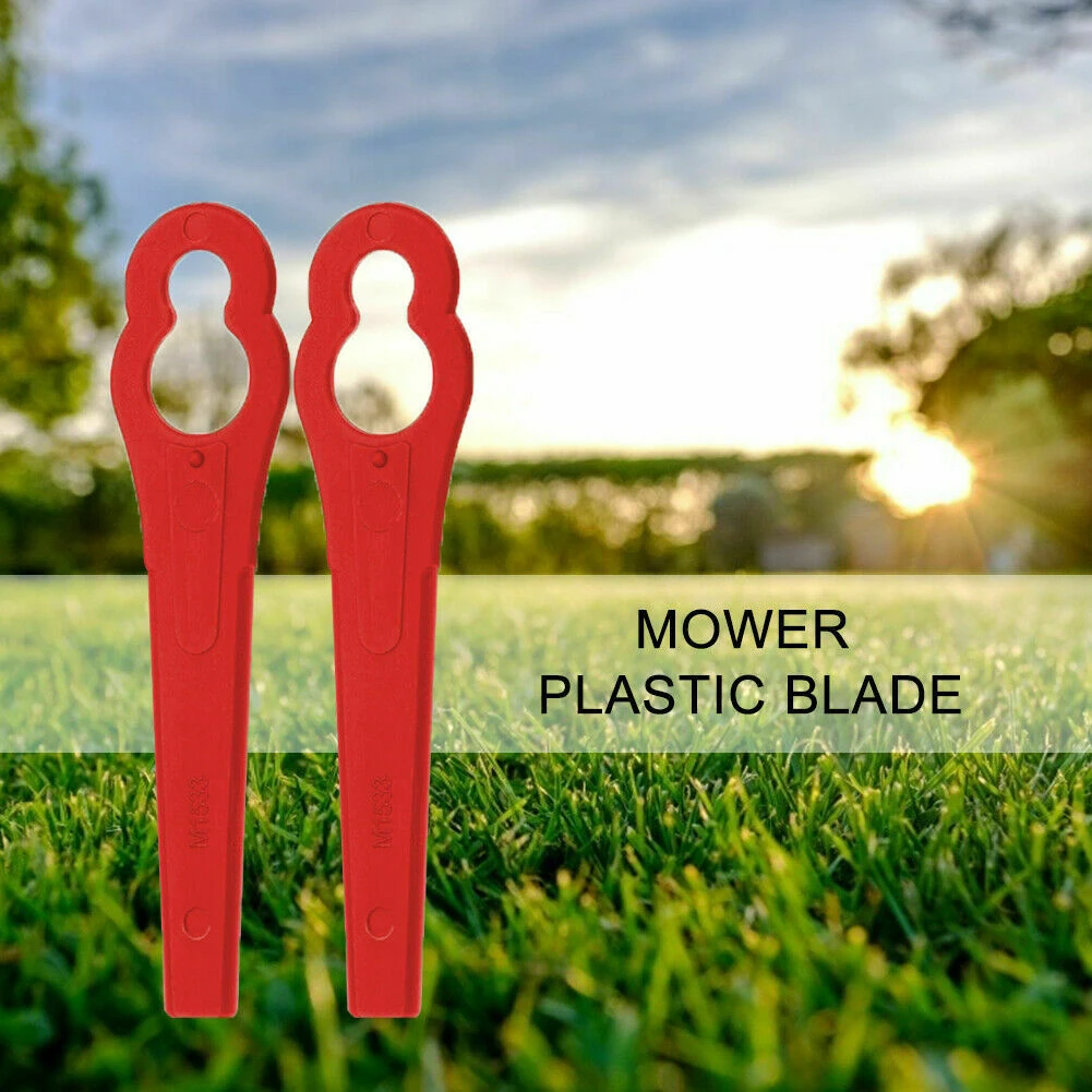 

100pcs Strimmer PA6 Trimmer 100pcs 83mm For Cordless Blades Cutting Grass