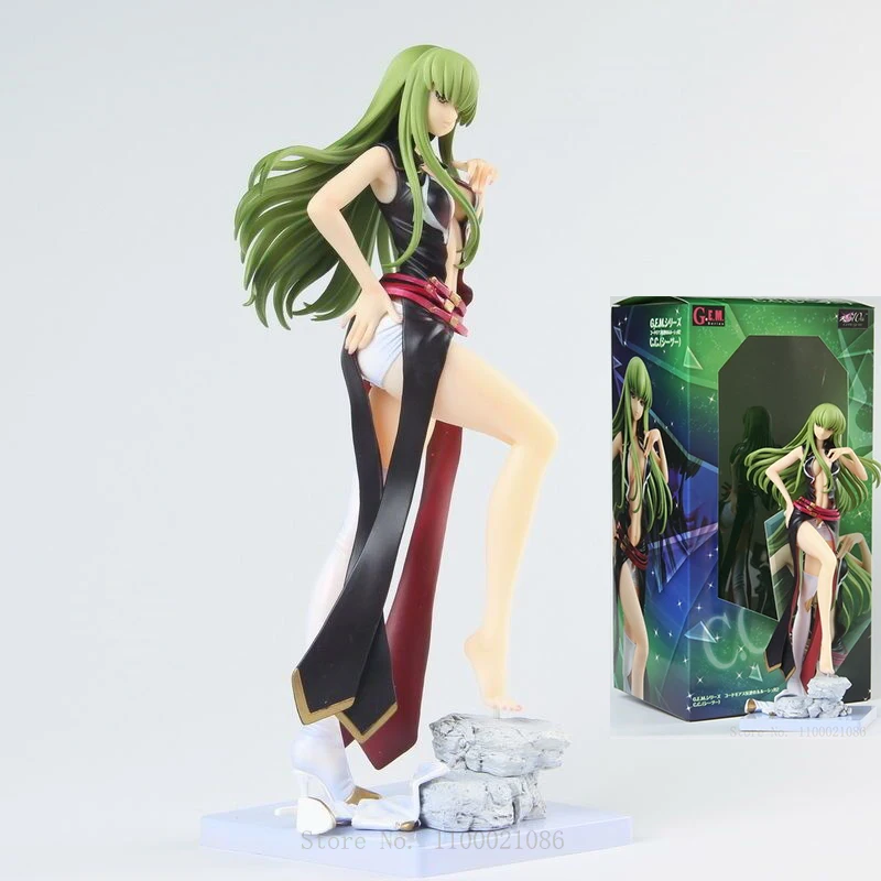 

MegaHouse Code Geass Lelouch of the Rebel UnionCreative C.C. CC аниме Девочка ПВХ экшн-фигурка игрушка Коллекционная модель кукла подарок