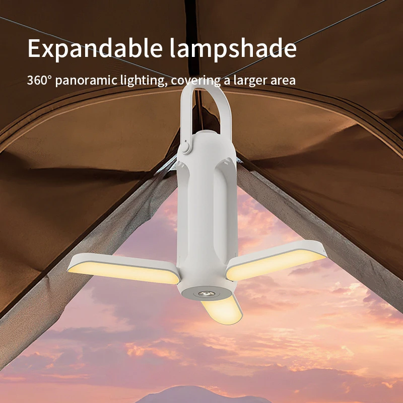 

Led Camping Light Lamp 10000 mAh Mini Light Free Adjustment Waterproof USB Charging Outdoor Lantern Light Weight Pocket Portable