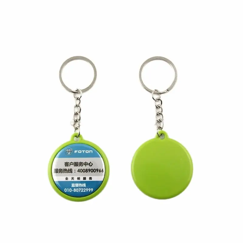 

25 мм 32 мм 37 мм Цветные односторонние пуговицы, материал для брелока MOQ 200 комплектов