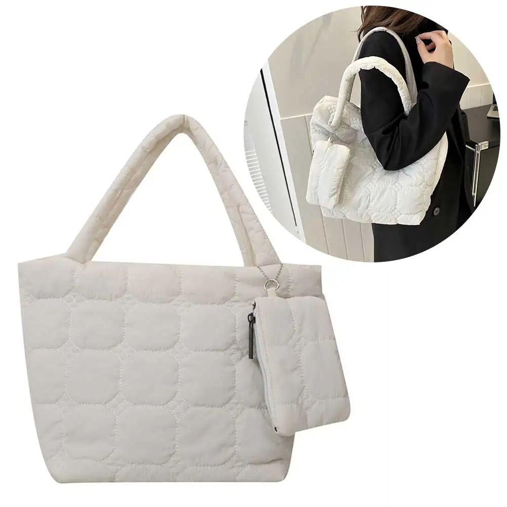 Женская зимняя сумка-тоут с молнией 2 шт.