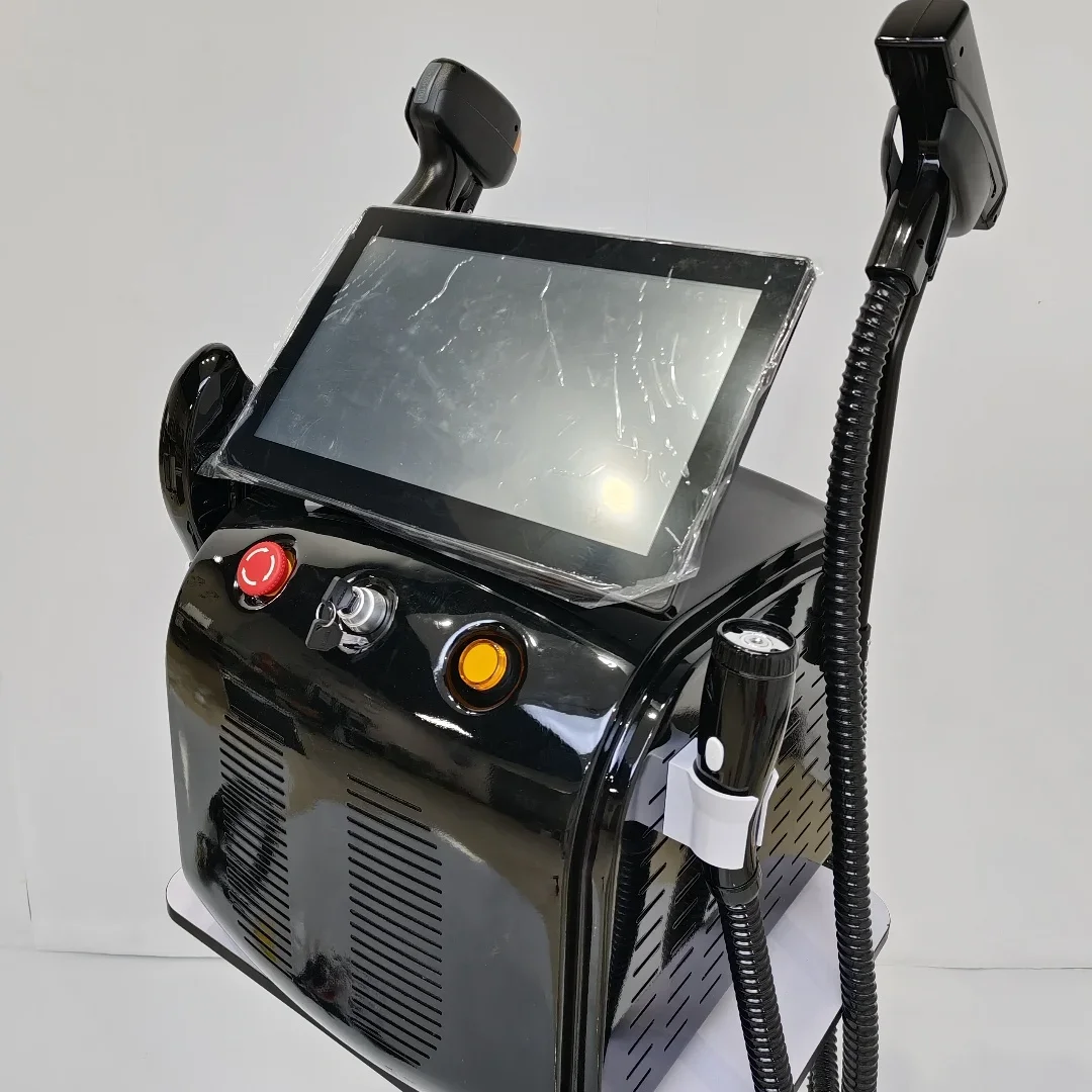 Фото Мультифункциональная машина для удаления волос 4 в 1 OPT IPL Ice Pitanium 808NM Диодная эпиляция Nd Yag Лазерная машина для удаления татуировок №3