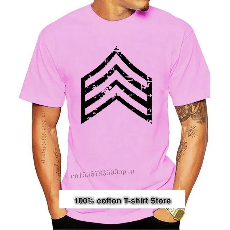 

Camiseta Vintage de sargento de rango de E-5, nueva