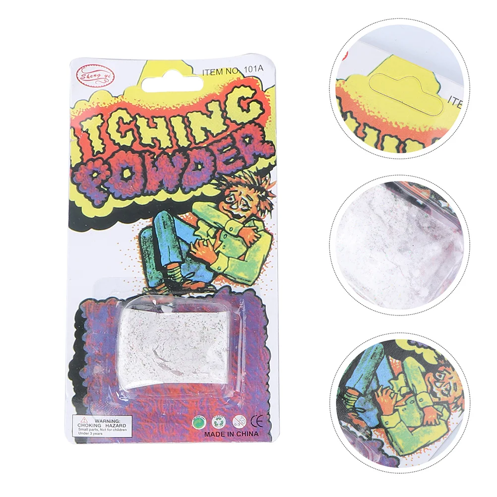 

24 Pcs Tickle Powder Funny Prank Prop Creative Itching Thumb Trick Gag Ingredients