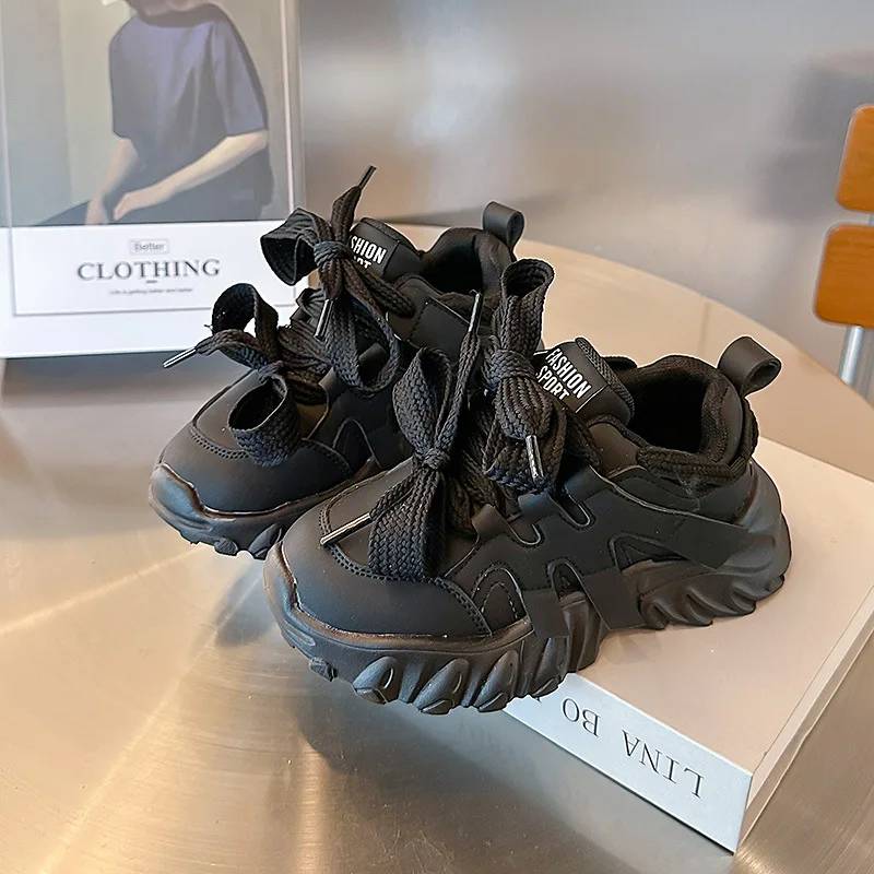 Детская спортивная обувь сезон весна-осень модная дышащая для детей из сетчатой