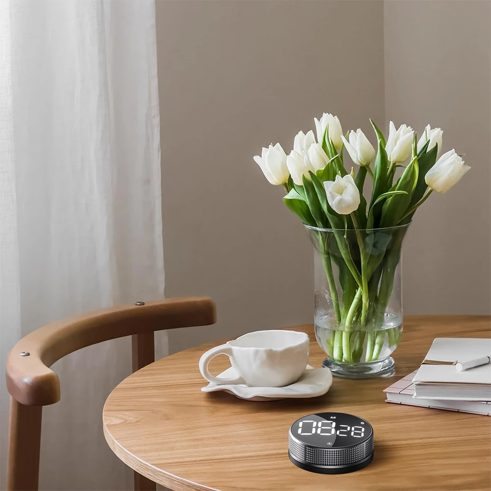 Кухонный таймер с регулируемым углом светодиодный магнитный