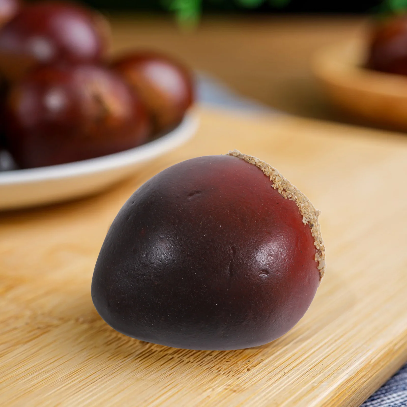 30 шт. искусственные орехи из пенопласта для украшения дома каштаны поддельные