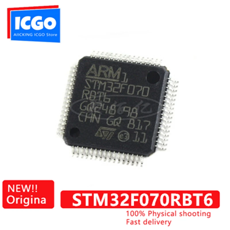 

(1piece)100% original STM32F070RBT6 STARM QFP64 MCU NEW