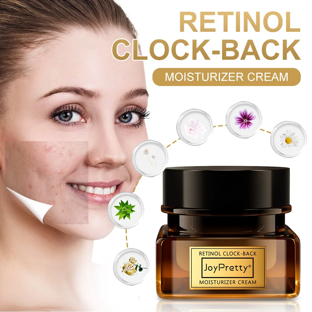 

Retinol Face Cream Anti-Aging Reduce Fine Lines Wrinkles Oil Control Skin Whitening Moisturizing Cream Skin Care 30g Man Woman