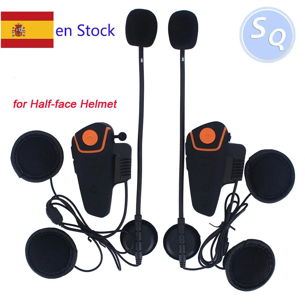 Новая модель 2023 BT-S2 1000 м 30 IPX7 Водонепроницаемая мотоциклетная Bluetooth гарнитура