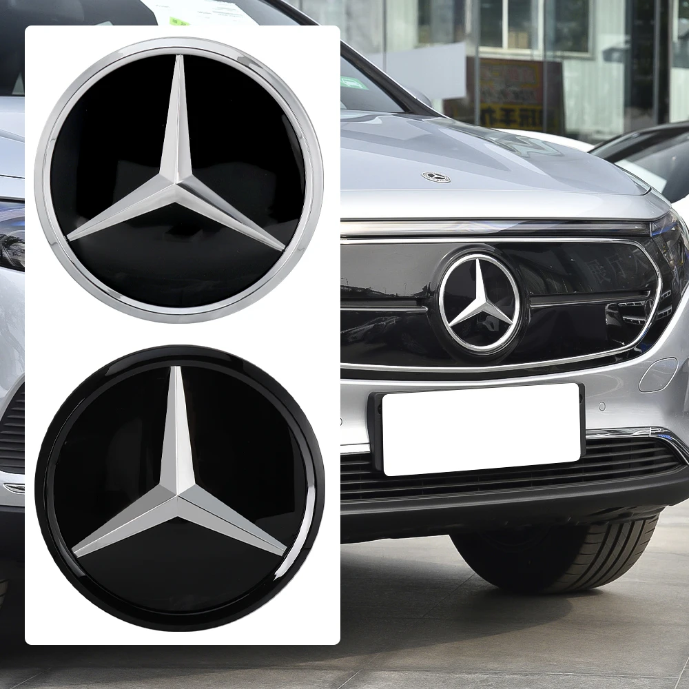 Emblemat przedniego grilla samochodu Wymienny styl lusterka Odznaka kratki samochodowej Akcesoria dekoracyjne do Mercedes Benz W204 W205 W213 W253