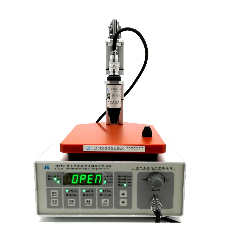 

Factory Price ST2253 Conductive Sheet Four Probe Resistance Meter