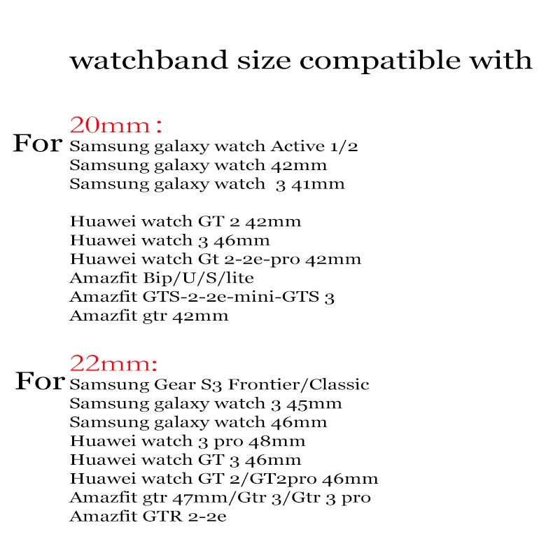 20mm 22mm Universal Elastic Nylon Solo Loop For Samsung Galaxy Watch Active 2 3 Adjustable Watch Strap For Huawei GT2 Wristband