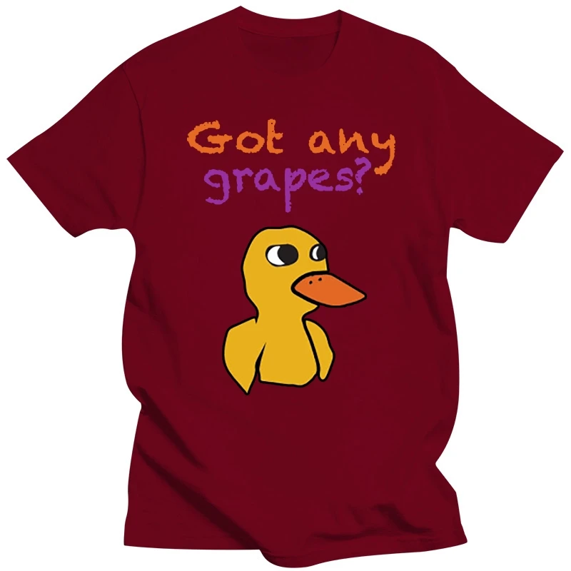 Got any grapes T-Shirt Duck t shirt duck retro meme lemonade stand got any grapes duck son images - 6