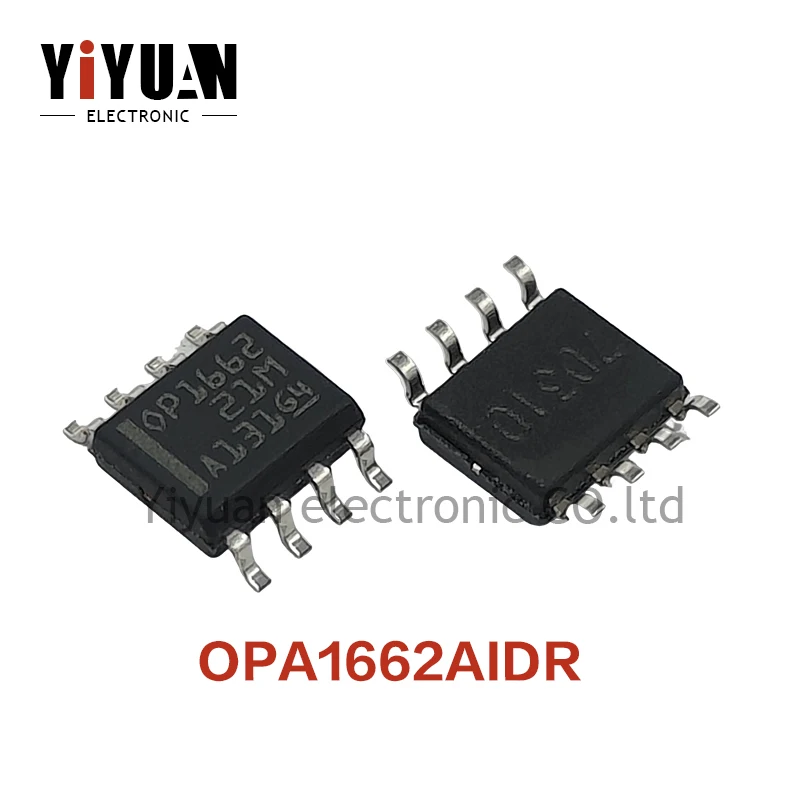 

5PCS NEW OPA1662AIDR OPA1662AID OPA1662 SOP8 Operational amplifier