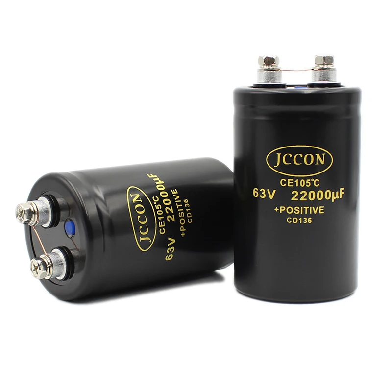 Алюминиевый электролитический конденсатор 22000 мкФ 47000 1000 1500 63 В 100 400 450 105C с низким