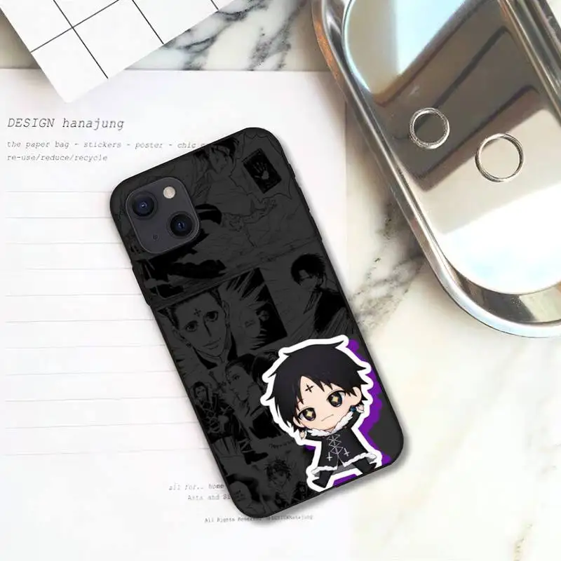 Chrollo Lucilfer цепи HxH аниме чехол для телефона iPhone 11 12 Mini 13 Pro XS Max X 8 7 6s Plus 5 SE XR |