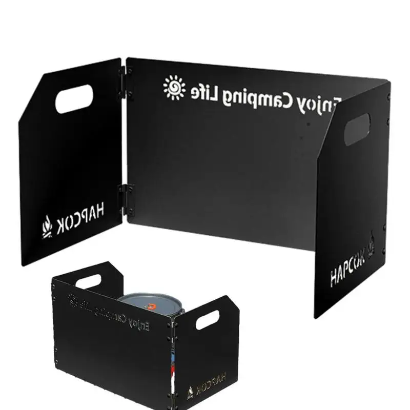 

Camp Stove Wind Guard Screen Guard Your Stove From Wind With Foldable Windshields Portable Outdoor Picnic Cooker Stove Wind