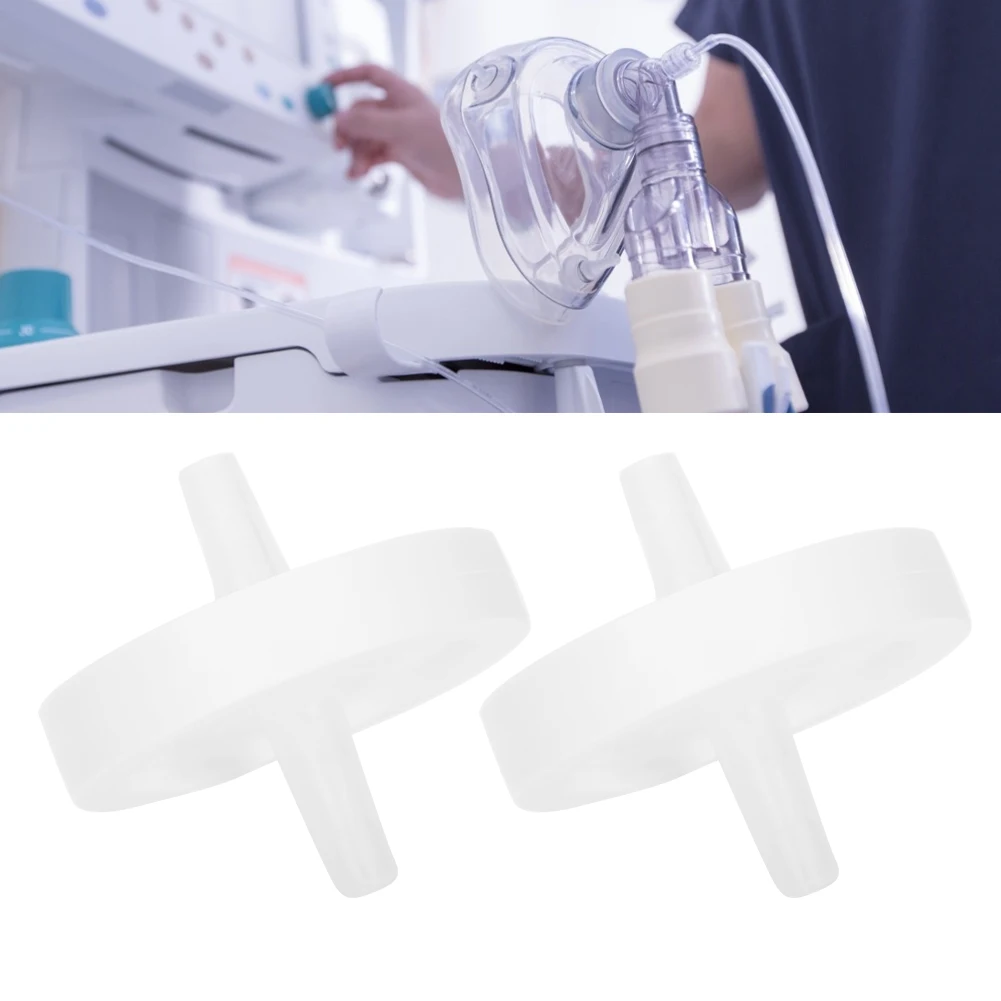 

2pcs Oxygen Generator Micro Disk Filter Sputum Suction Machine Replacement Filter Oxygen Machine Accessories Medical Filter