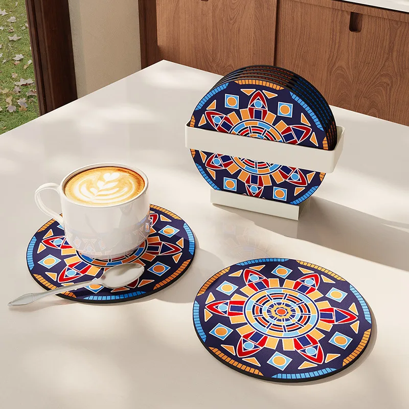 Аксессуары для кухни коврик моющаяся круглая декорация стола аксессуары