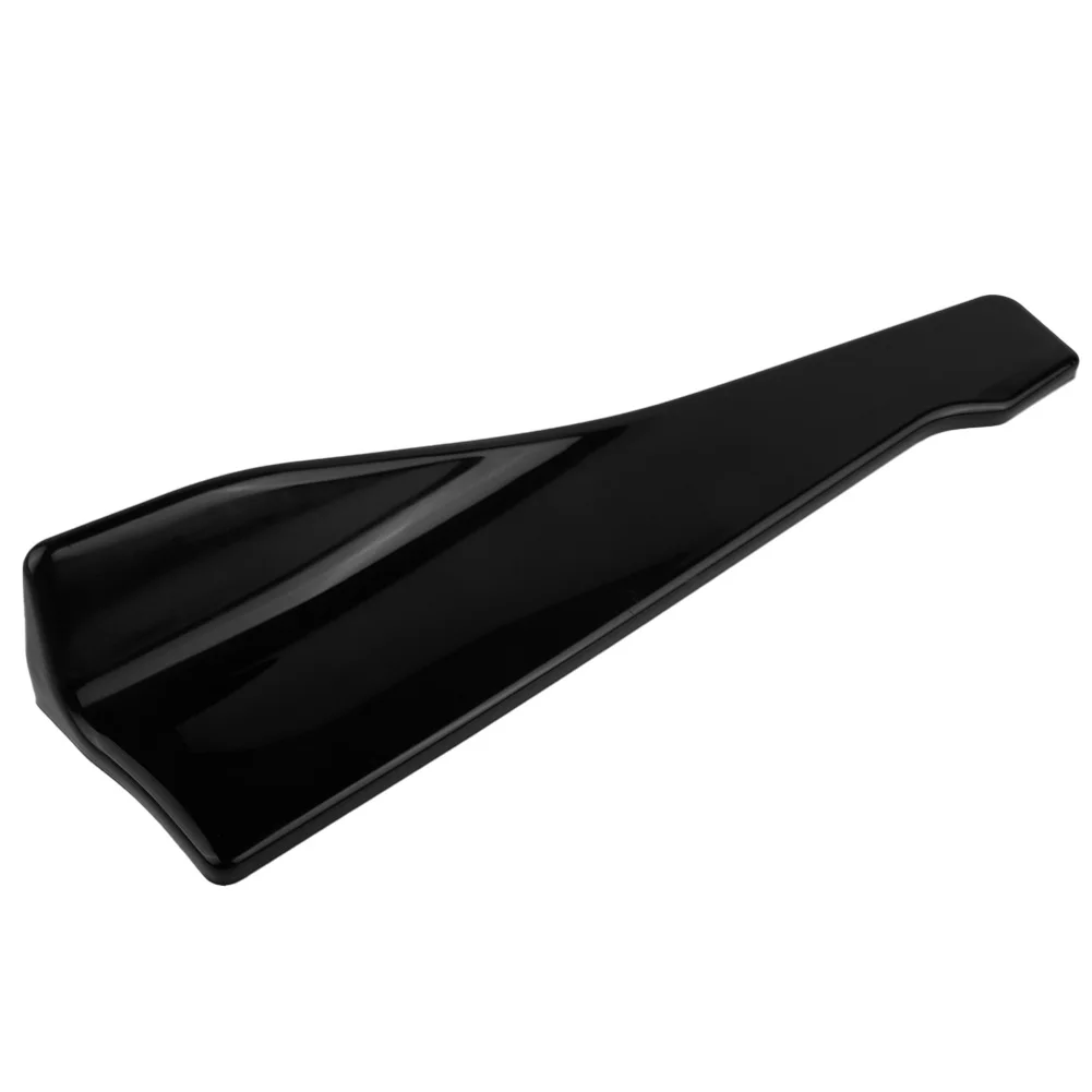 

High Quality Side Splitters Kits 2Pcs/Set 48x12cm Accessories Black Bumper Spoiler Car Rear Lip Angle Splitter