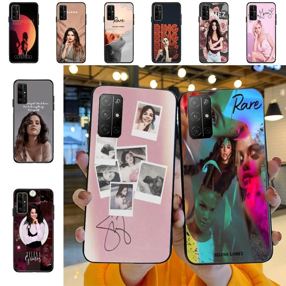 S-Selena G-Gomez Singer Phone Case For Huawei Honor 10 lite 9 20 7A 9X 30 50 60 70 pro plus Soft Silicone Cover