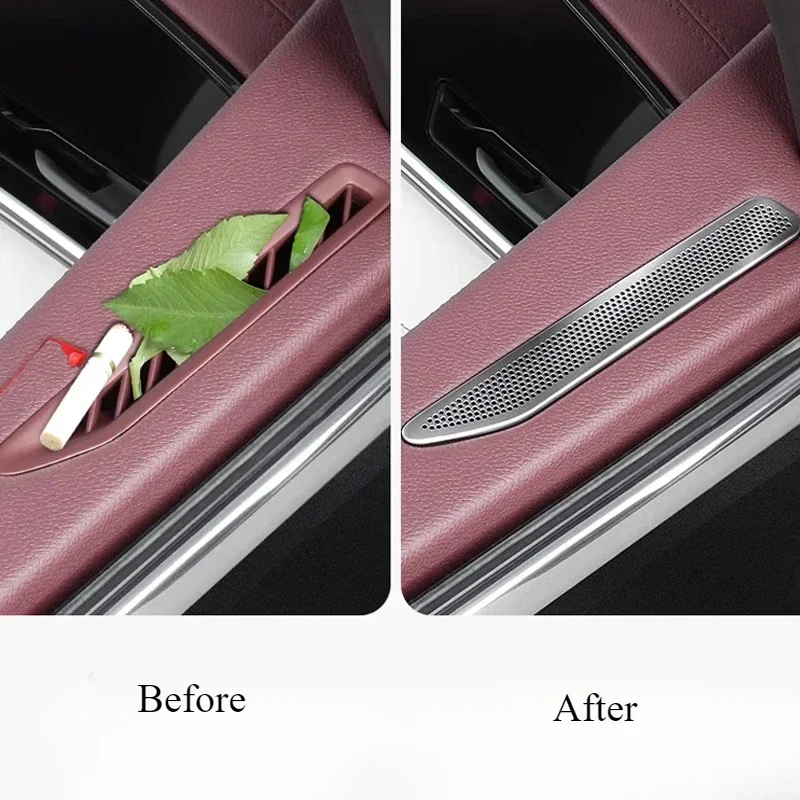 For GEELY Monjaro Xingyue L After 2023 Door Speaker Cover Central Control Instrument Panel Metal Audio Car Supplies