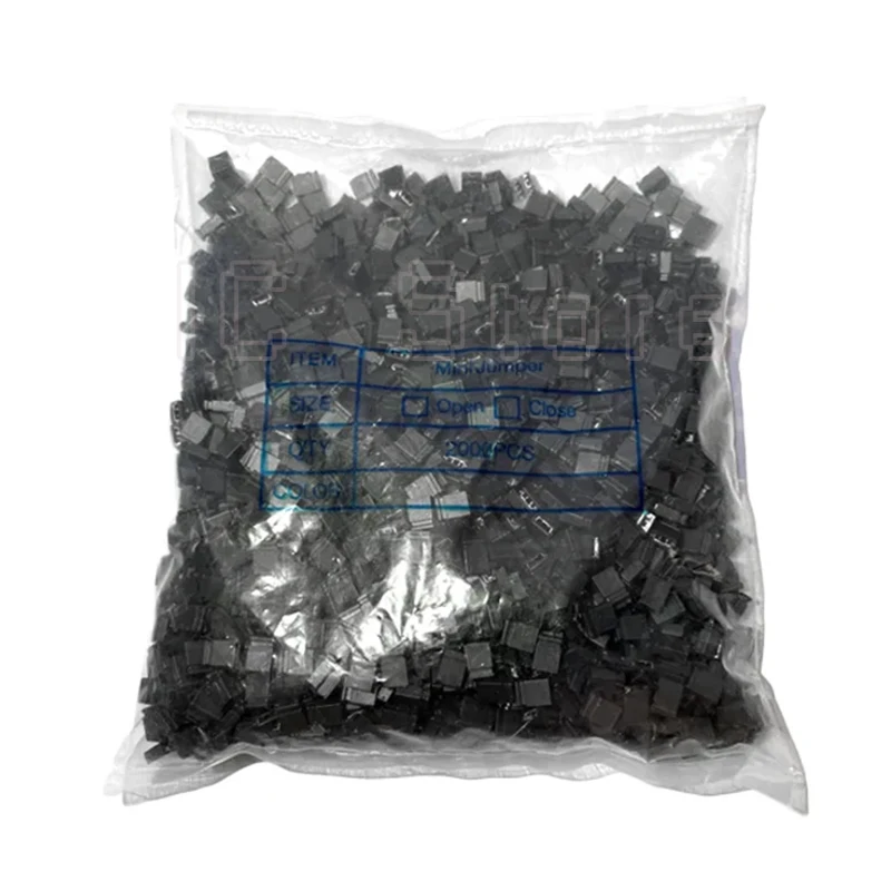 2000 шт. перемычка с короткими колпачками разъемы и корпуса проводов 2 54 мм шунт