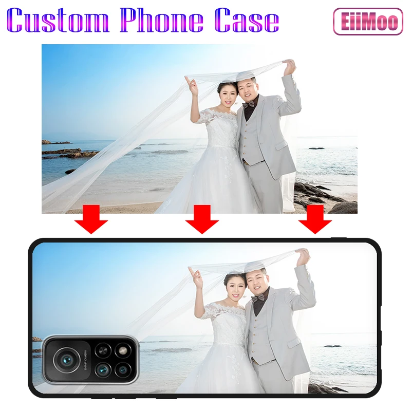 Чехол EiiMoo с фото на заказ для Xiaomi CiVi Mix 4 Mi 11 11i 12 12X A2 A3 6 8 9 SE Lite 12S Ultra Poco F1 F3 11T Redmi K40 Pro