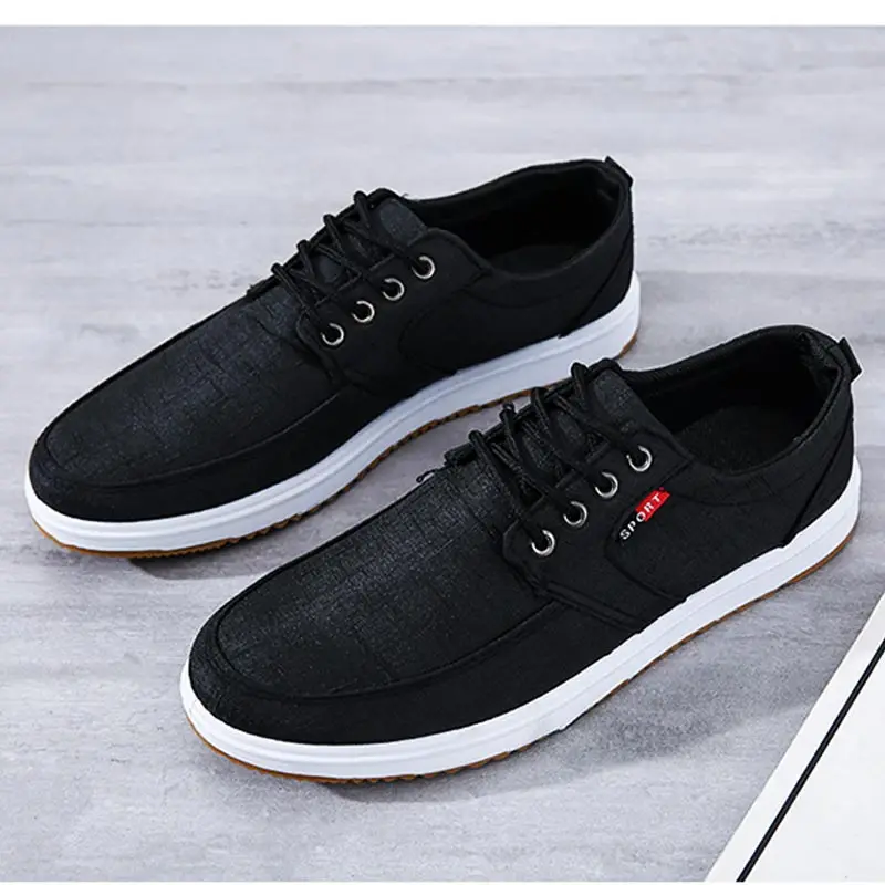 Кроссовки мужские высокие резиновая подошва Спортивная Вулканизация модная