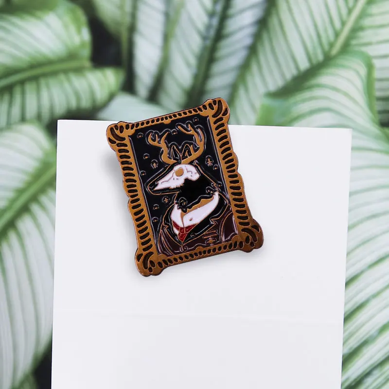 Брошь в виде оленя стиле игры ржавое озеро | Украшения и аксессуары