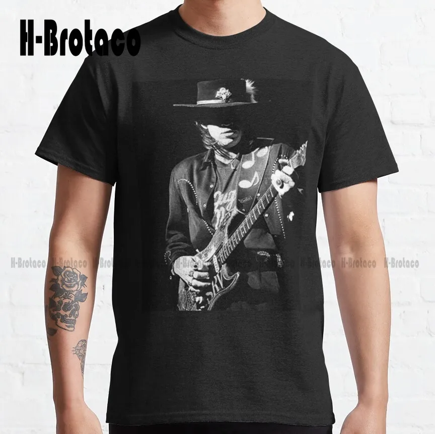 

Классическая футболка Stevie Rayyy, женская футболка на заказ, Футболки унисекс с цифровым принтом Aldult для подростков, сделайте ваш дизайн новым