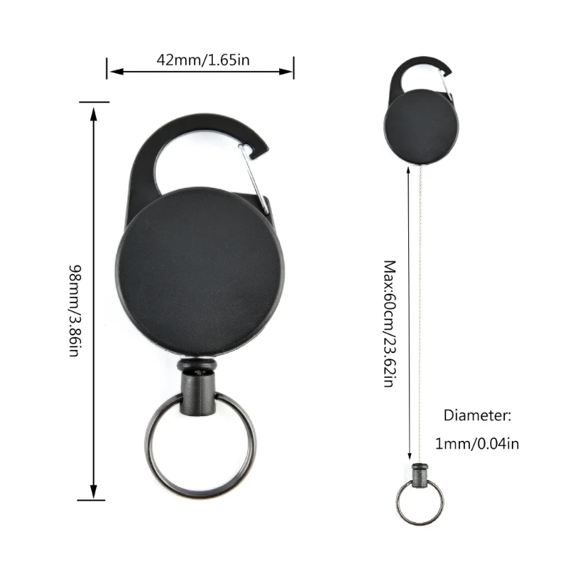 Выдвижной брелок для ключей выдвижной зажим значка медсестры студентов с