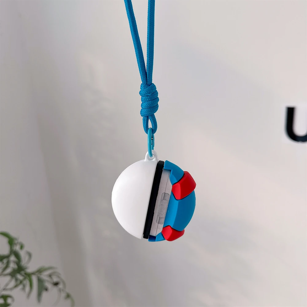 Чехол для наушников 3D Pocket Monsters Pokemon Poké Ball для Airpods 3 4 Pro 3 2, защитный мягкий чехол для беспроводной Bluetooth-гарнитуры (art.: 3920dc2540779) - 3920dc2540779