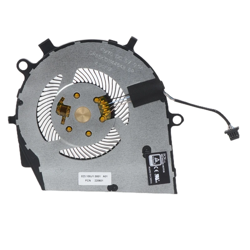 DC Brushless Notebook Cooler Fan CPU Radiator for DellLatitude 5501 DC28000NXSL X3UF DC Brushless Notebook Cooler Fan CPU Radiator for DellLatitude 5501 DC28000NXSL X3UF