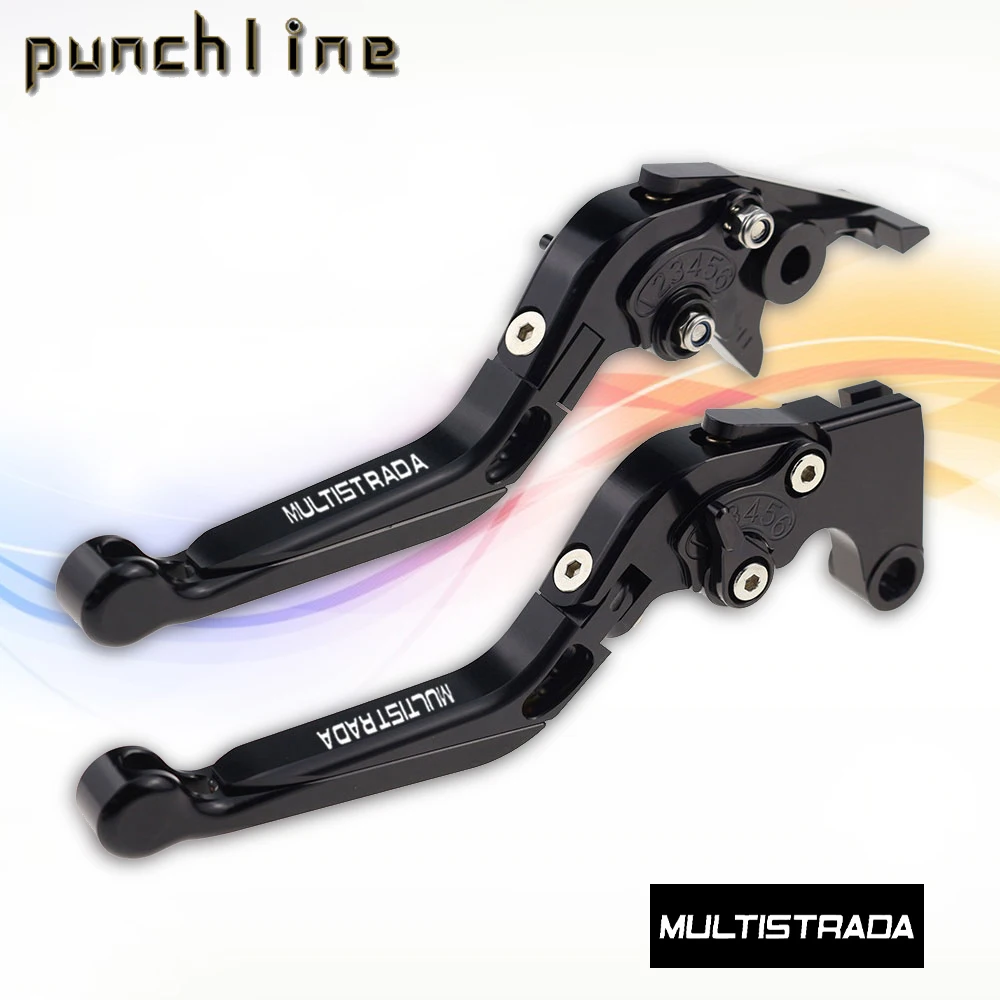 

Fit For MULTISTRADA 1200/S/GT 2010-2018 Clutch Levers For MULTISTRADA 1200S MULTISTRADA 1200GT Folding Extendable Brake Levers