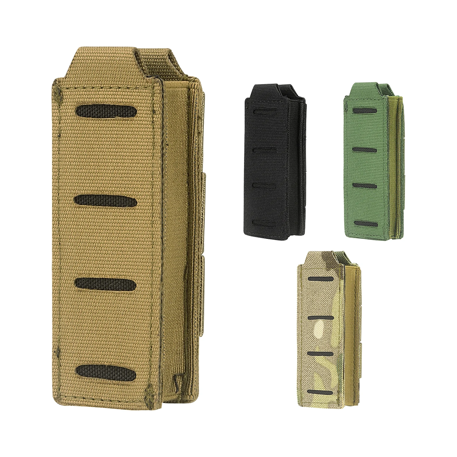 

Tactical 9mm Mag Pouch Pistol Single Magazine Military Molle Pouch Gun Hunting Accessories Multi Functional Molle Accessory Pack