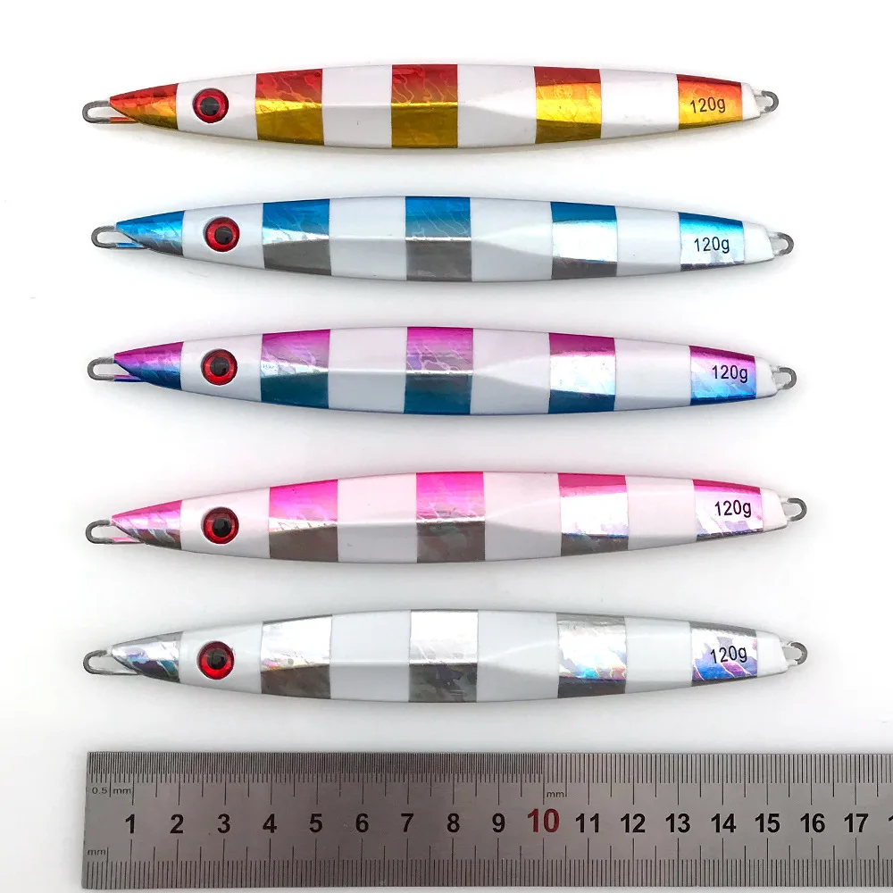 Морская рыболовная приманка светящаяся с железными пластинами 80 г | Спорт и